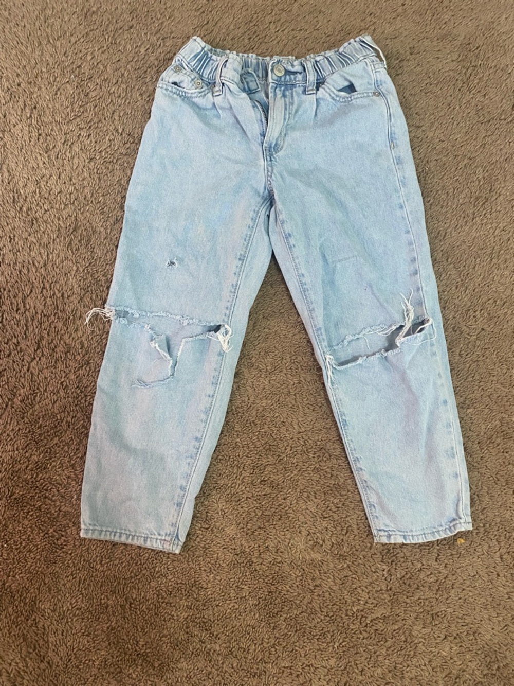 GAP Kids Light Blue Barrel Jeans